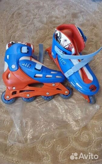 Роликовые коньки детские раздвижные