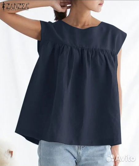 Хлопковые блузки 50-54