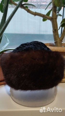 Женские шапки натуральный мех