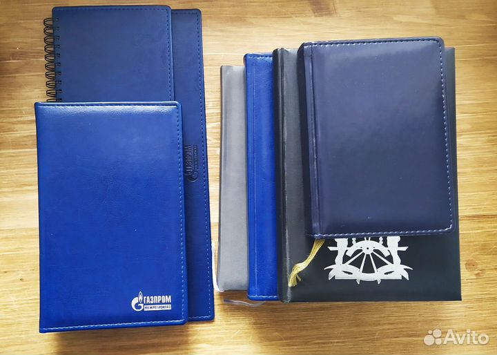 Блокноты ежедневники/Папка-сумка Газпром