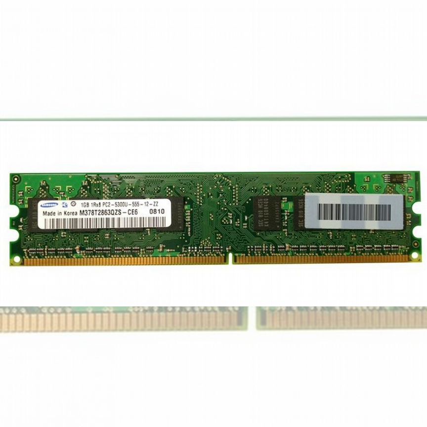 [M378T2863QZS-CE6] Оперативная Память Samsung 1gb M378t2863qzs-Ce6
