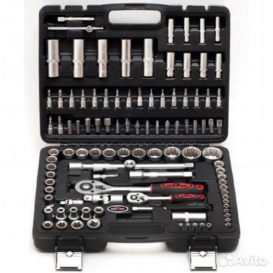 Набор инструментов 108 предмет Сервис Ключ