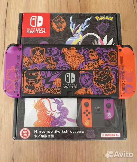 Nintendo switch oled прошитая 512gb