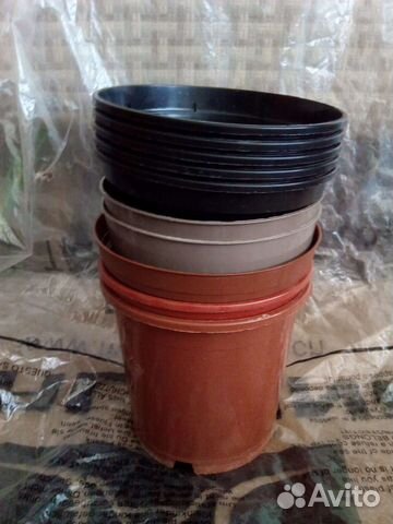 Вазоны для цветов пластик