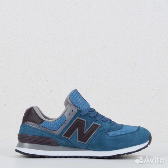 Кроссовки Великаны New Balance 574 Blue