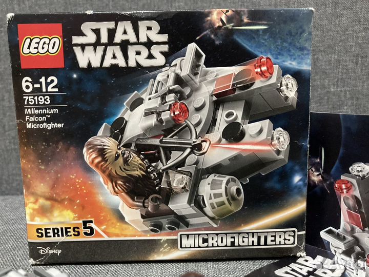 Lego Star Wars 75193 Сокол Тысячелетия Микрофайтер