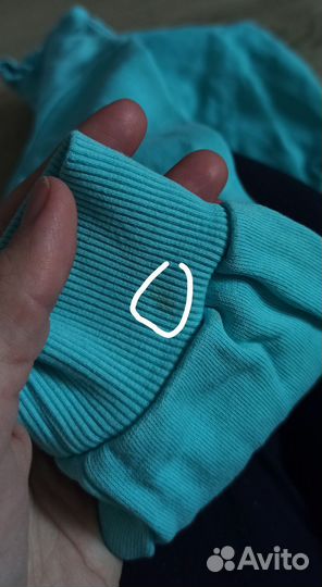 Пакет одежды на девочку джинсы платье, размер 104