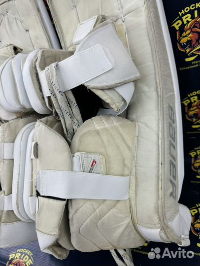 Вратарские щитки Bauer X700 Jr S White