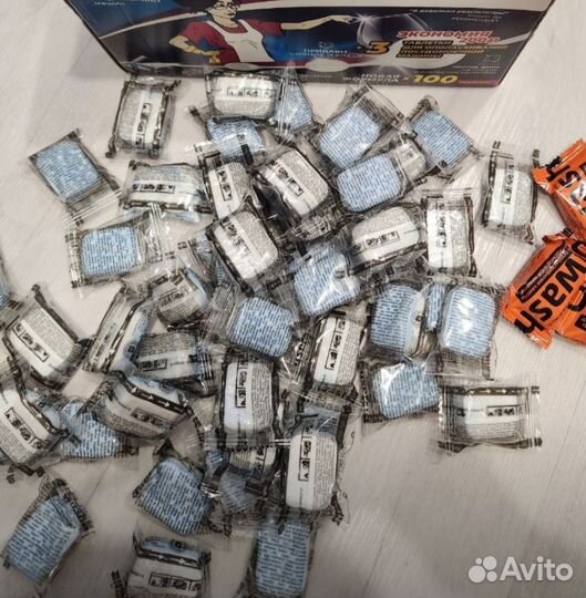 Таблетки 100 штук для посудомоечных машин
