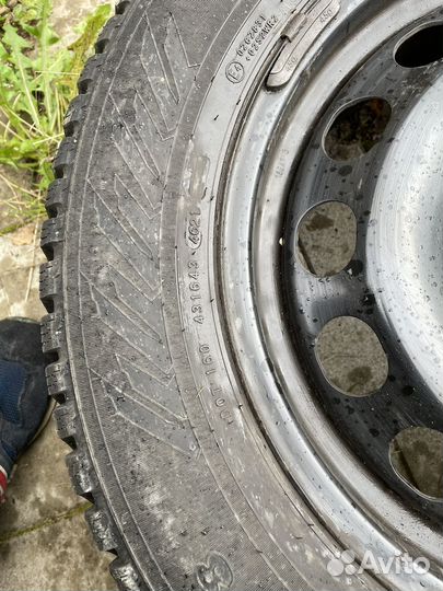 Колеса в сборе r16 зимние skoda