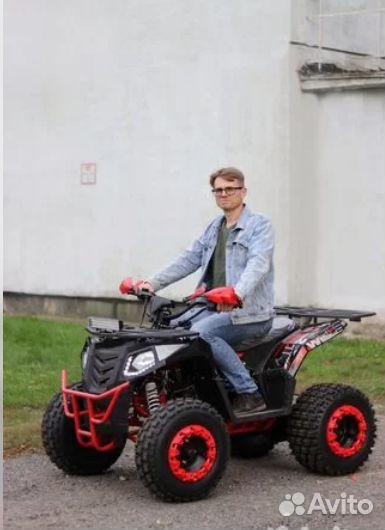 Квадроцикл Wels ATV thunder 200 EVO X red devil
