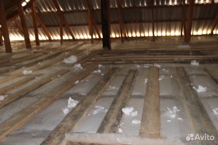 Утепление пеноизол,эковата в Багаевской