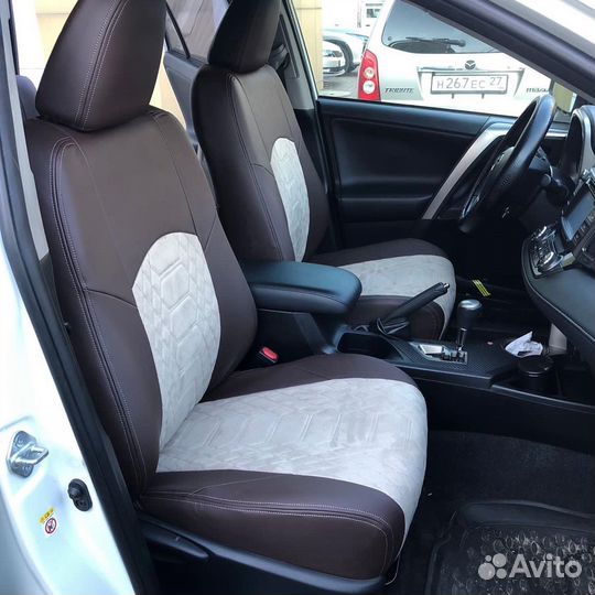 Авточехлы на Toyota Rav 4