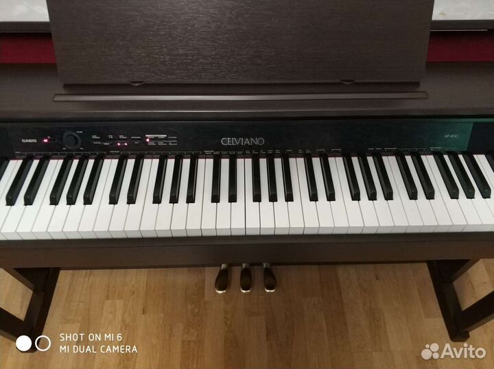 Цифровое пианино casio celviano AP-450