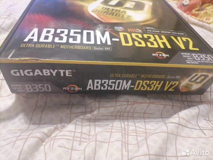 Материнская плата gigabyte ab350m