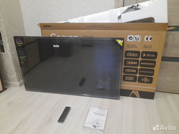 Новый 43телевизор смарт ютуб