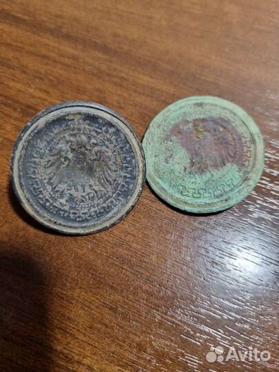 Колесики от керосинки старинные. Копанина