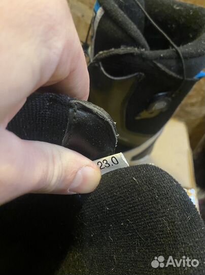 Сноубордические ботинки детские р23