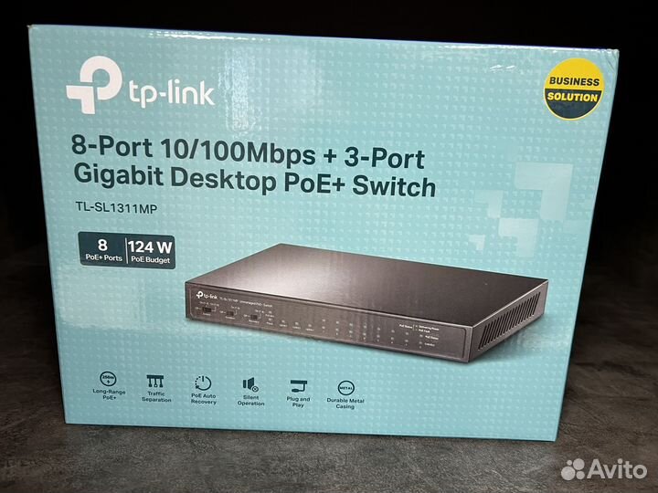 Коммутатор TP-Link TL-SL1311MP