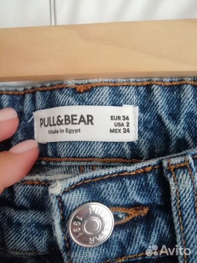 Джинсы pull and bear 34