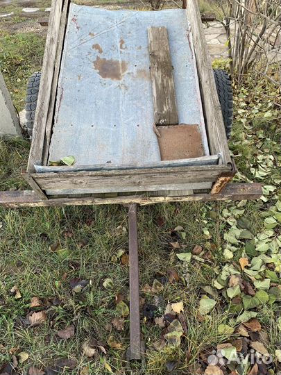 Прицеп самодельный к УАЗ, Газель