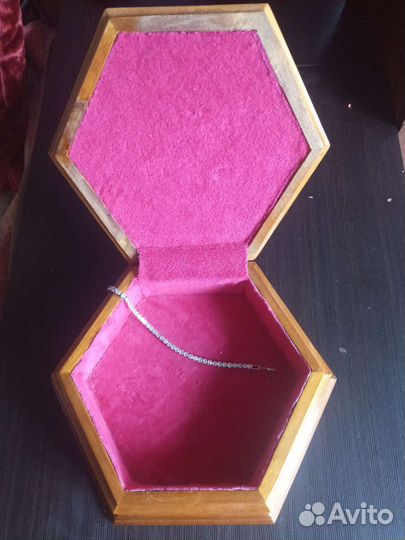 Шкатулка для украшений дерево, ручная работа