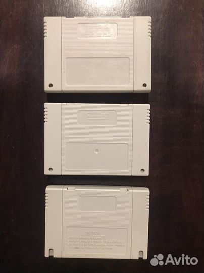 Картриджи Super Nintendo