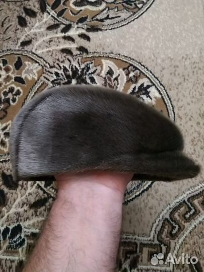 Меховая мужская кепка