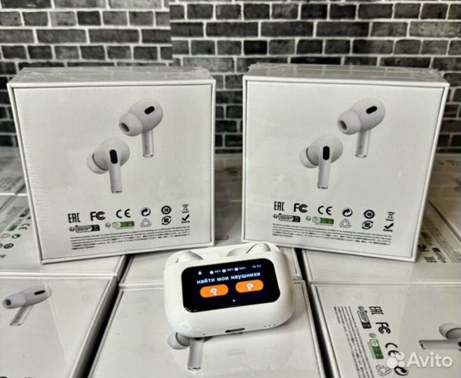 Airpods pro 2 с сенсорным экраном