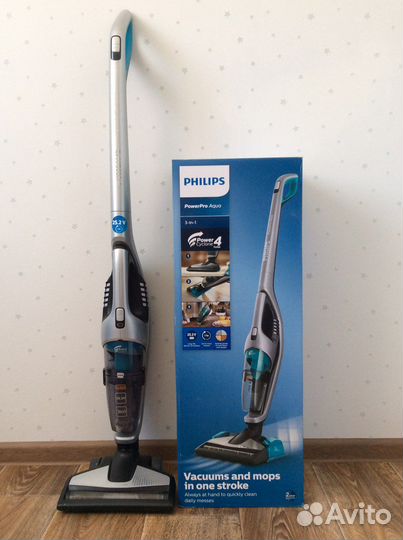 Пылесос Philips Вертикальный, моющий, беспроводной