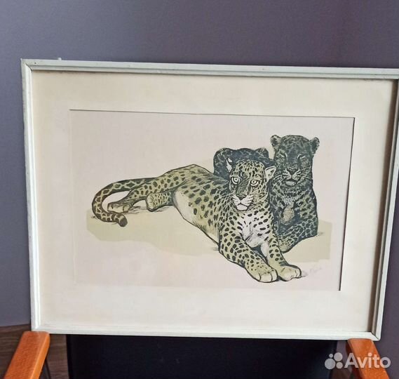 Эстамп, конец 60-х годов