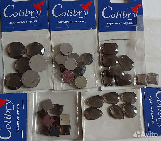 Стразы пришивные,акрил