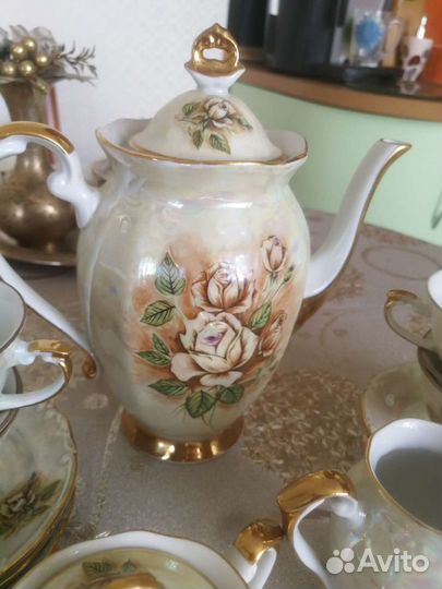 Винтажный кофейный сервиз