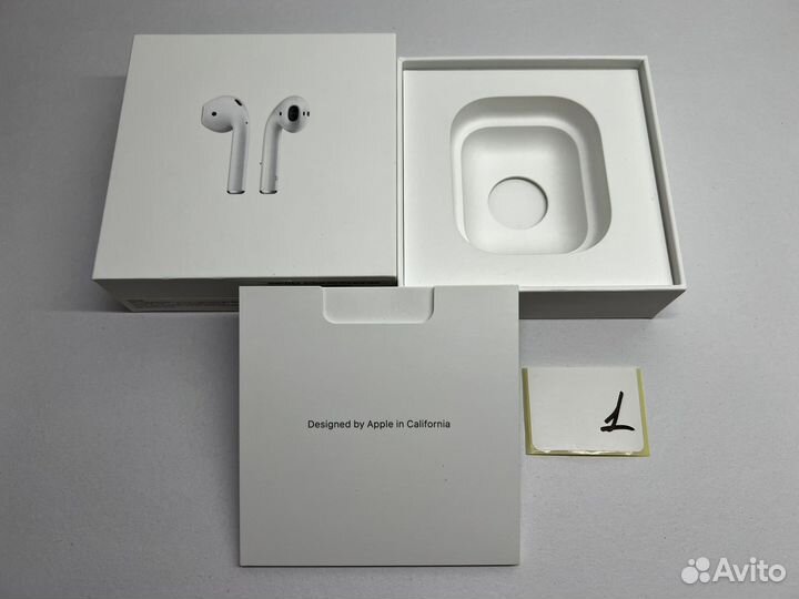 Оригинальные коробки AirPods 1 и 2