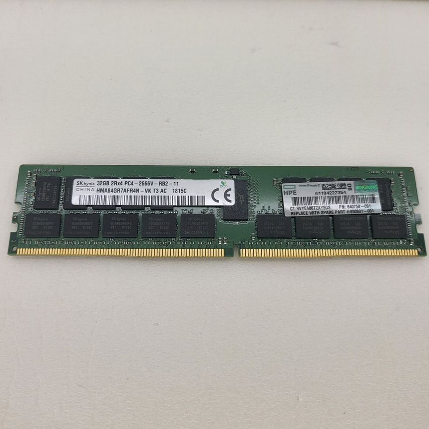 [HMA84GR7AFR4N] Hynix 2666 32gb Hpe Ddr4 Hma84gr7afr4n