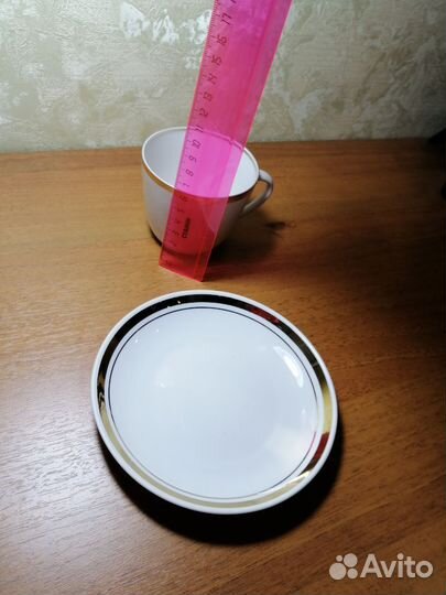 Чашка с блюдцем СССР