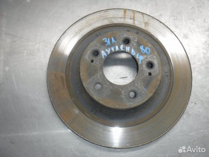 Тормозной диск задний левый Mitsubishi Outlander 3