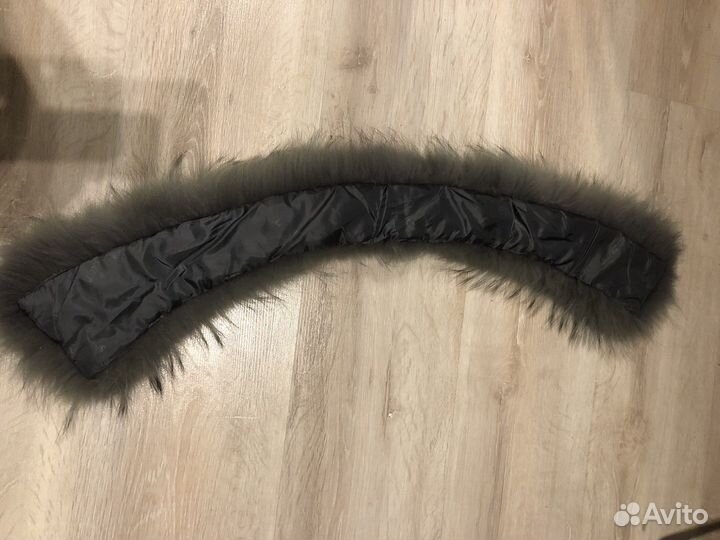 Меховой воротник песец