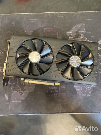 Видеокарта rx580 8gb sapphire nitro+