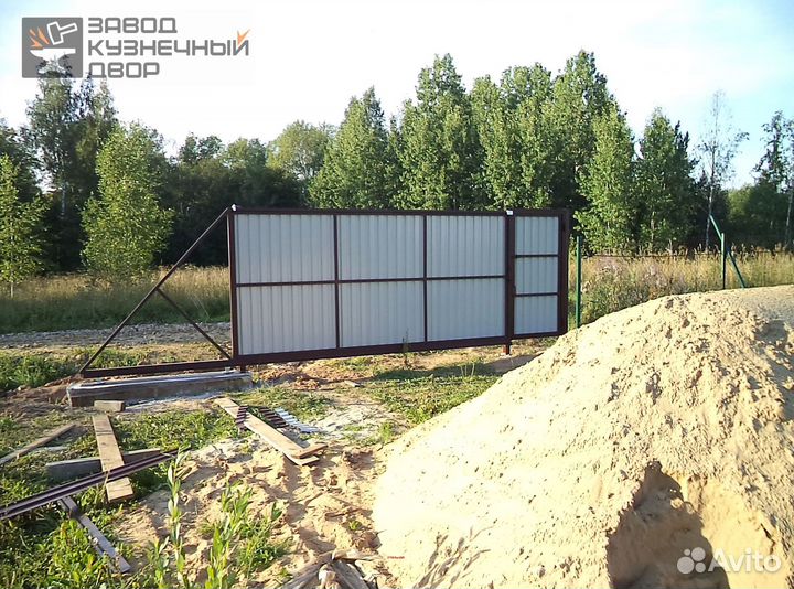 Ворота откатные с установкой под ключ