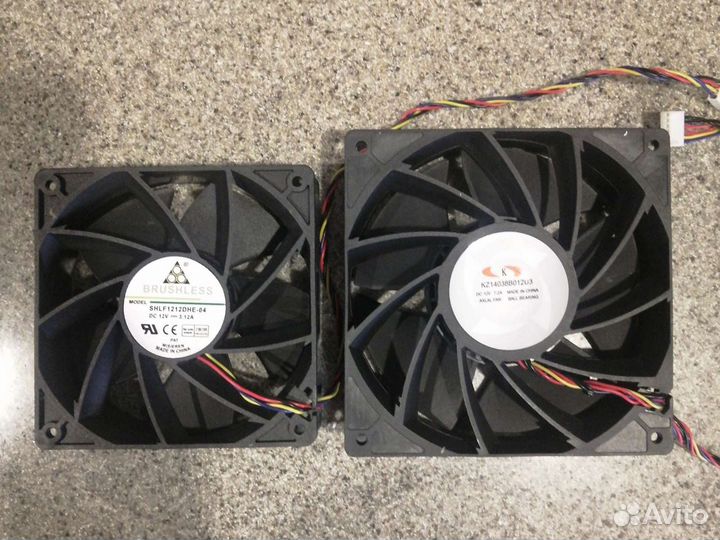 Вентилятор для asik майнер s9 l3+ t2t m21 и тд
