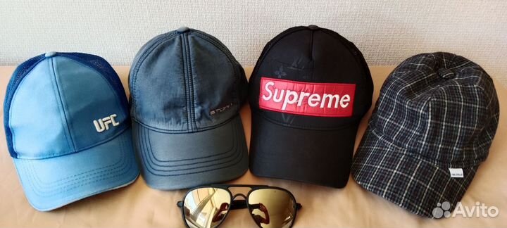 Кепка бейсболка мужская, шапки, очки