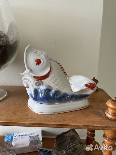 Статуэтка Золотая рыбка СССР