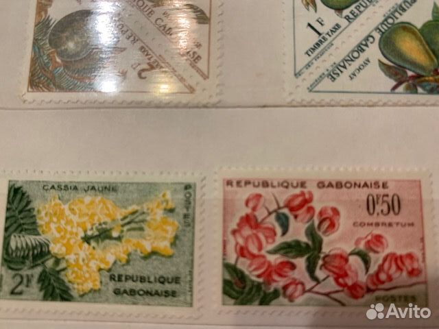 Почтовые марки республики Габон
