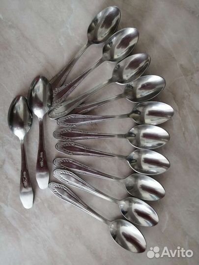 Ложки и вилки времён СССР