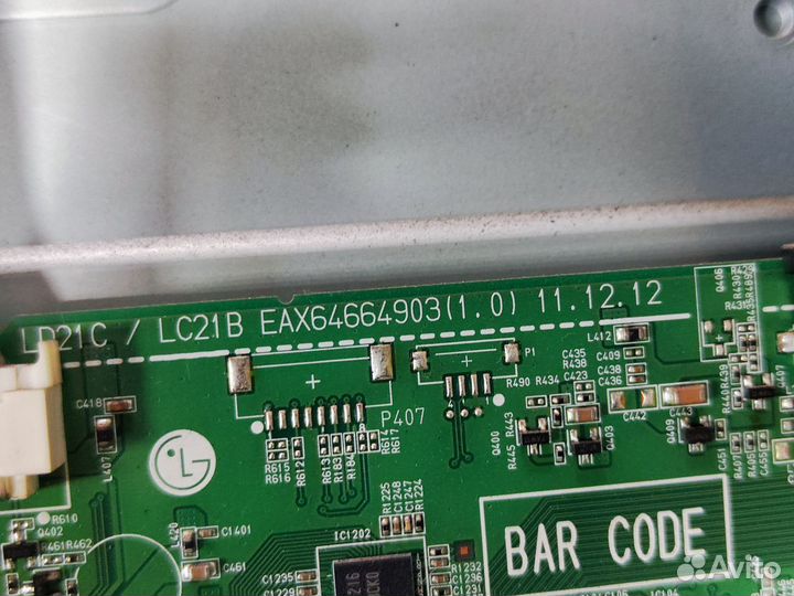 Телевизор LG 42LS3400 (Разбор) (По запчастям)