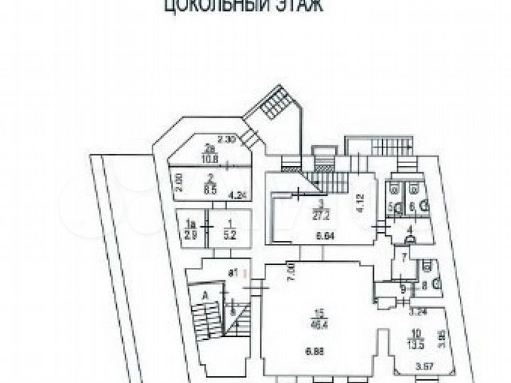 Сдам торговое помещение, 270.5 м²