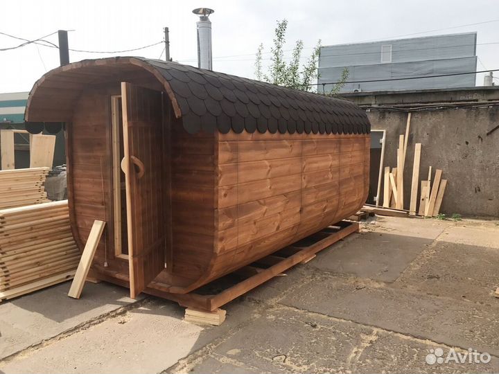 Бани-бочки под ключ