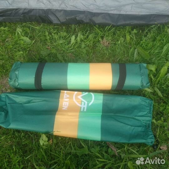 Самонадувающийся коврик 180х60, 3см туристический