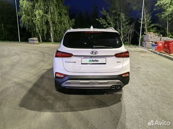 Hyundai Santa Fe 2.0 AT, 2018, 142 427 км